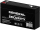фото Аккумулятор  General Security GSL1.3-6
