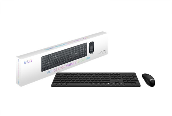 фото Клавиатура и мышь Wireless MSI FORGE K200 Combo в Казани