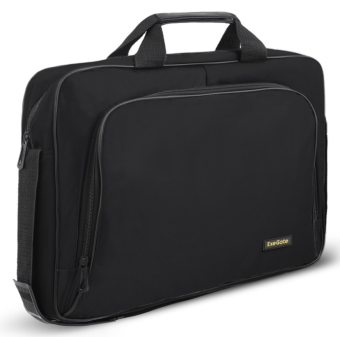 

Сумка для ноутбука Exegate Office F1596 EX264611RUS до 15.6", черная, полиэстер, Office F1596