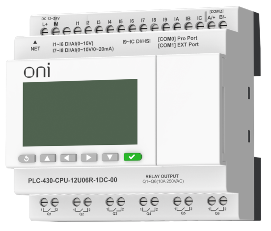 фото Модуль  ONI PLC-430-CPU-12U06R-1DC-00 в Санкт-Петербургe