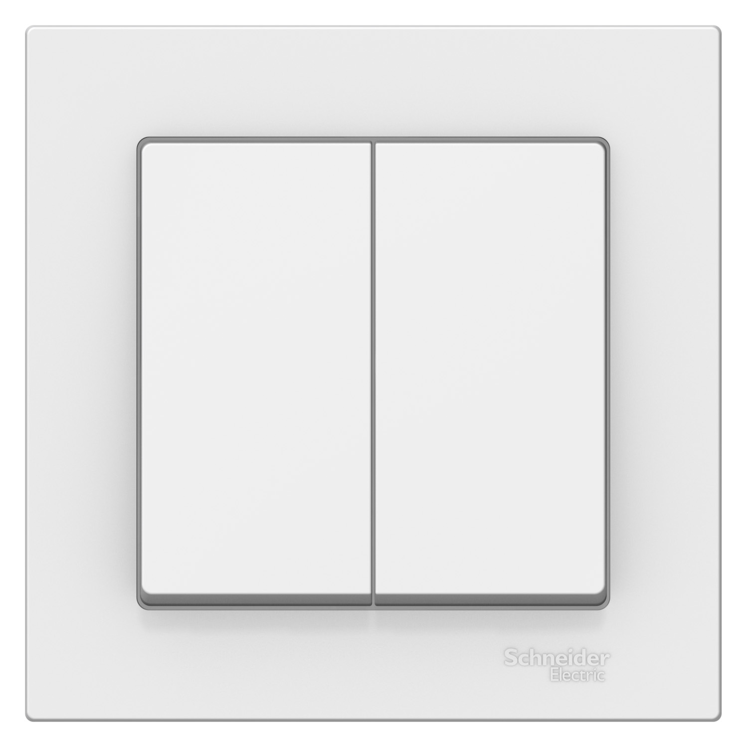 

Выключатель Schneider Electric ATN000152 AtlasDesign, 2-клавишный, сх.5, 10АХ, в сборе, белый, ATN000152