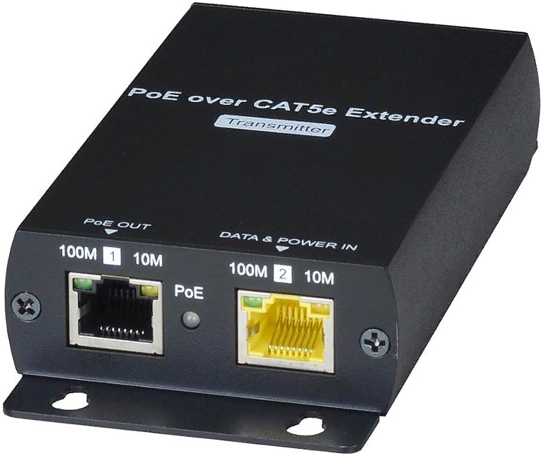 

Комплект SC&T IP09P удлинителей PoE (до 38W) по витой паре до 800м, IP09P