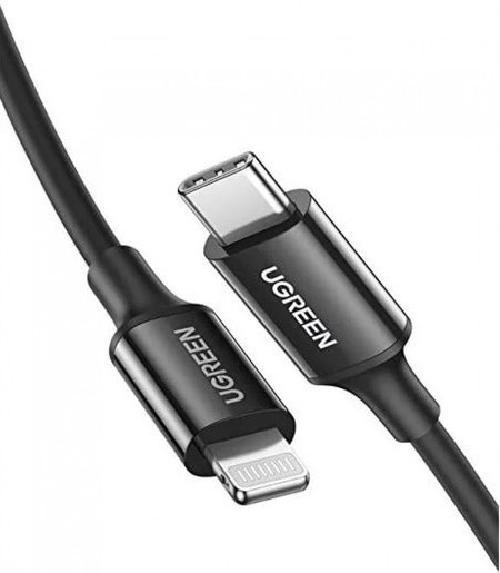 Изображение товара Кабель UGREEN US171 USB Type-C и Lightning 2м Быстрая зарядка