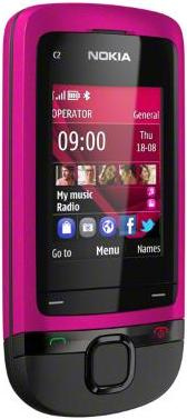 фото   Nokia C2-05 Pink