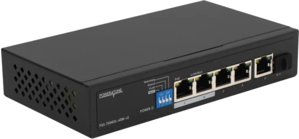 фото Коммутатор неуправляемый POWERTONE PUS-TS04GL-60M v2 в Омске