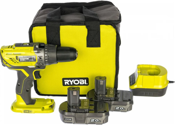 фото Дрель - шуруповерт Ryobi R18PD3-220S в Краснодаре