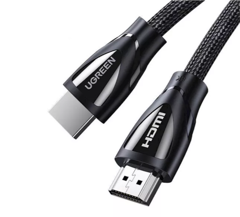 

Кабель интерфейсный UGREEN HD140 80402 HDMI 2.1 Male To Male 8K 1.5m, black, HD140