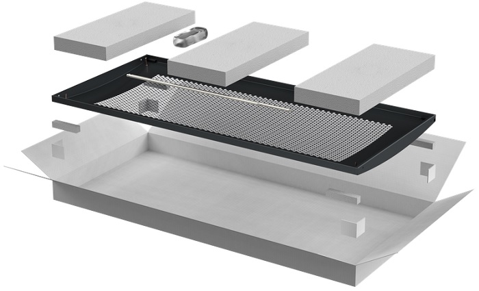 

Дверь ITK LN05-24U6X-DP LINEA N перфорированная 600мм шкафа 24U, черный, LN05-24U6X-DP