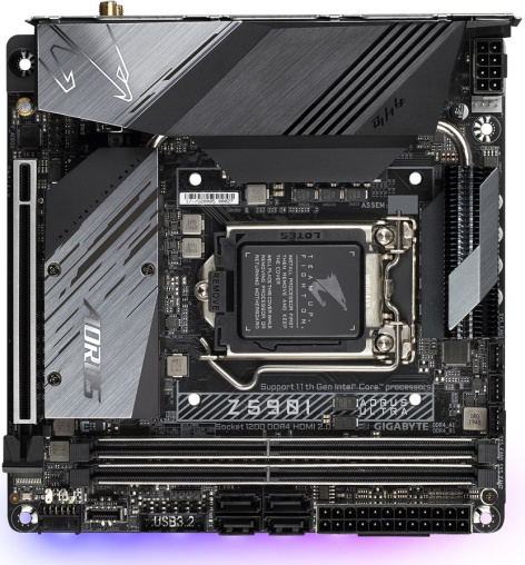 фото Материнская плата mini-ITX GIGABYTE Z590I AORUS ULTRA