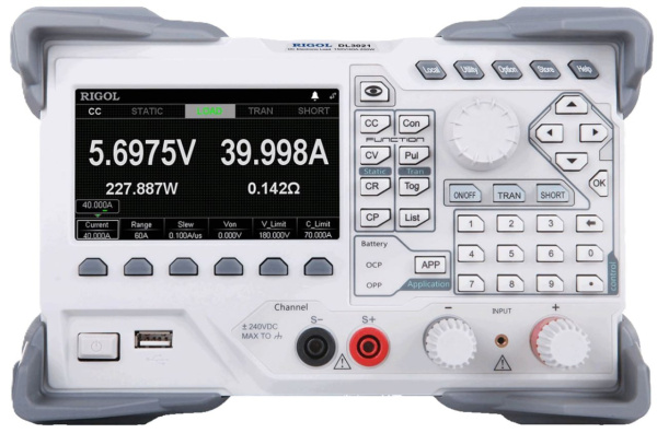 Изображение товара Электронная нагрузка Rigol DL3021 для тестирования источников питания