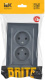 фото Розетка двухместная без заземления в сборе IEK BR-R23-10-K35-F в Уфе