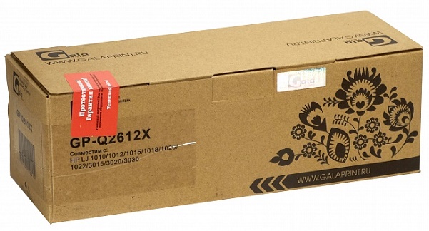

Картридж GalaPrint Q2612X/FX-10/703 (№12X) 3000 копий, Q2612X/FX-10/703