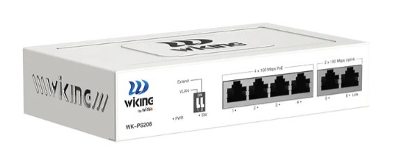 фото Коммутатор неуправляемый Wi-Tek WK-PS206 v2 в Омске