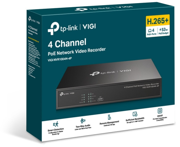фото Видеорегистратор  TP-LINK VIGI NVR1004H-4P в Казани