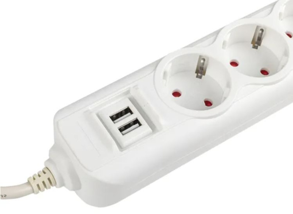 фото Удлинитель  EKF UBA16-2USB-4-05i в Казани