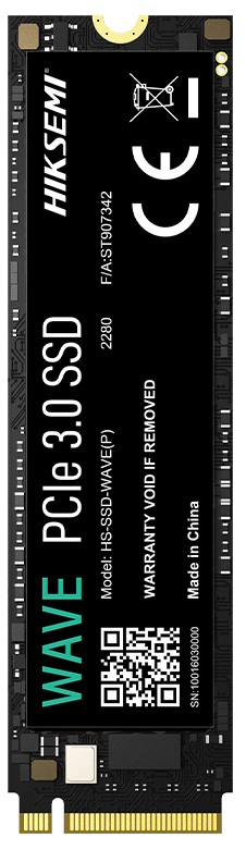 

Накопитель SSD M.2 2280 HIKVISION HS-SSD-WAVE(P) 256G HIKSEMI 256GB PCI-E 3.0 x4 3D NAND 2280/1800MB/s IOPS 90K/320K TBW 100 MTBF 1.5M, HS-SSD-WAVE(P) 256G