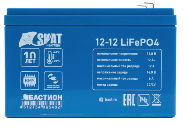 фото Аккумулятор  Бастион Skat i-Battery 12-12 LiFePo4 в Уфе