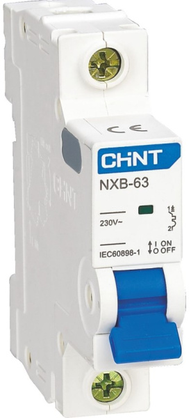 Изображение товара Автоматический выключатель CHINT NXB-63H 16 А IP20 защита сети