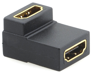 Изображение товара Переходник Kramer HDMI-HDMI угловой с золотыми разъемами
