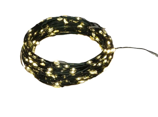 

Гирлянда NEON-NIGHT 303-276 светодиодная роса с контроллером 30м, 300LED, теплый белый, IP20, 230В, зеленый провод, 303-276