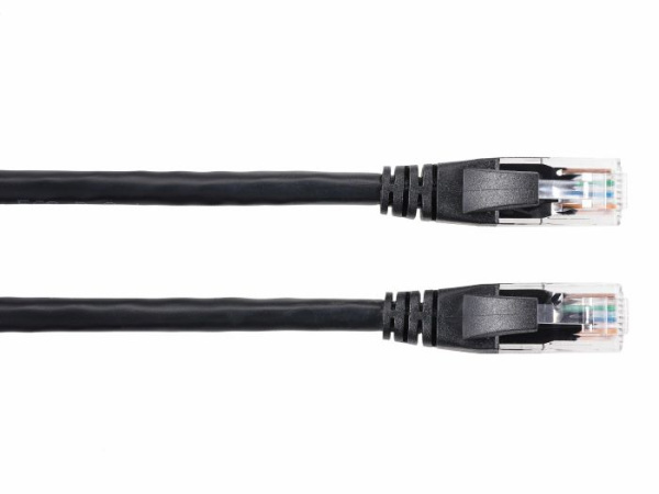 фото Кабель патч-корд U/UTP 6 кат. 10м iOpen ANP612B-BK-10M в Красноярске