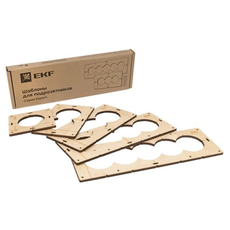 фото Комплект шаблонов для подрозетников EKF sh-d82-k в Санкт-Петербургe