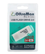 фото Накопитель USB 2.0 OltraMax OM-128GB-240-White