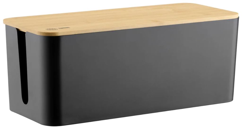 

Органайзер Cactus CS-BOX-BL черный/бамбук, CS-BOX-BL