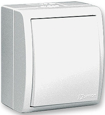 

Выключатель Simon 1594101-030 Simon 15 Aqua Белый 1-клавишный наружный,IP54, 1594101-030