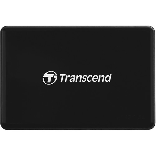 

Карт-ридер Transcend TS-RDC8K2 USB 3.1 Type-C для карт памяти SD/microSD/CF/MSXC с поддержкой UHS-I, черный, TS-RDC8K2