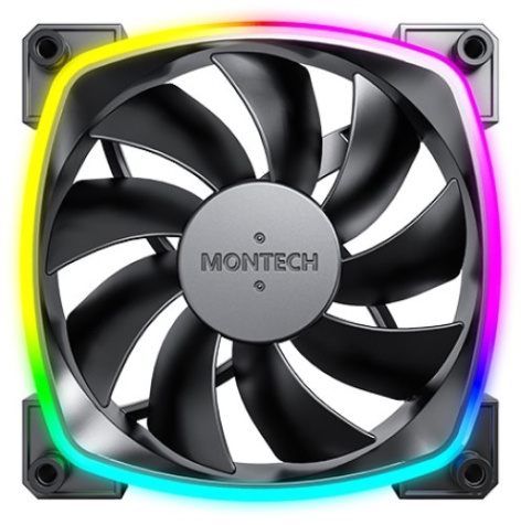 фото Вентилятор для корпуса Montech AX120 PWM BLACK в Омске