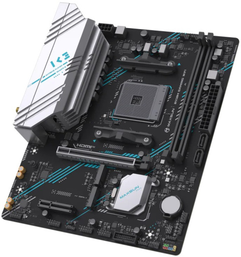 фото Материнская плата mATX MAXSUN MS-B550M GAMING WIFI в Казани