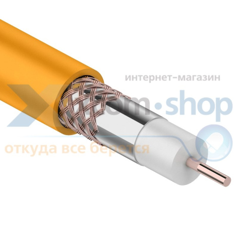 фото Кабель  Rexant RG-6 нг(А)-HF, (64%), 75 Ом, 100М в Волгограде