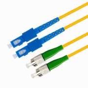 фото Патч-корд TELCORD ШОС-2x3.0-2FC/A-2SC/U-SM-0.5м-LSZH-YL