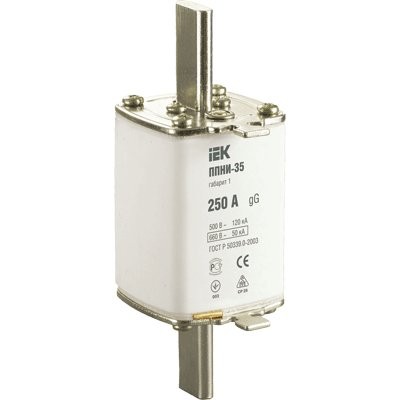 

Вставка IEK DPP30-160 предохранителя плавкая ППНИ-35 160А габарит 1, DPP30-160