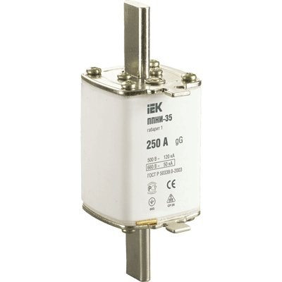 Изображение товара Вставка IEK DPP30-160 для электрических систем 160 А 660 В