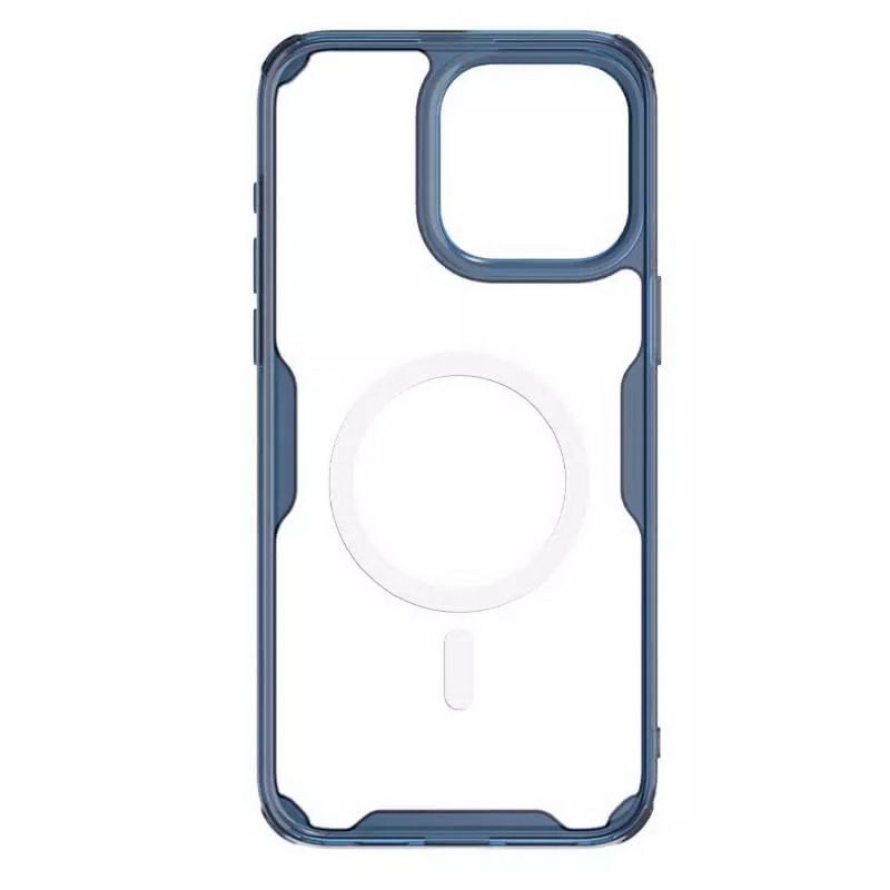 

Чехол Nillkin Nature TPU Pro Magnetic Case 7021345 Blue, (iPhone15 Pro), Nature TPU Pro Magnetic Case