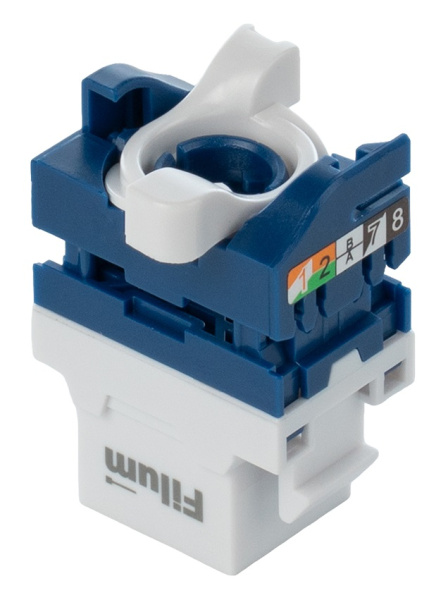 фото Модуль Keystone RJ45 UTP Filum FL-KJT-U5E-WT в Перми