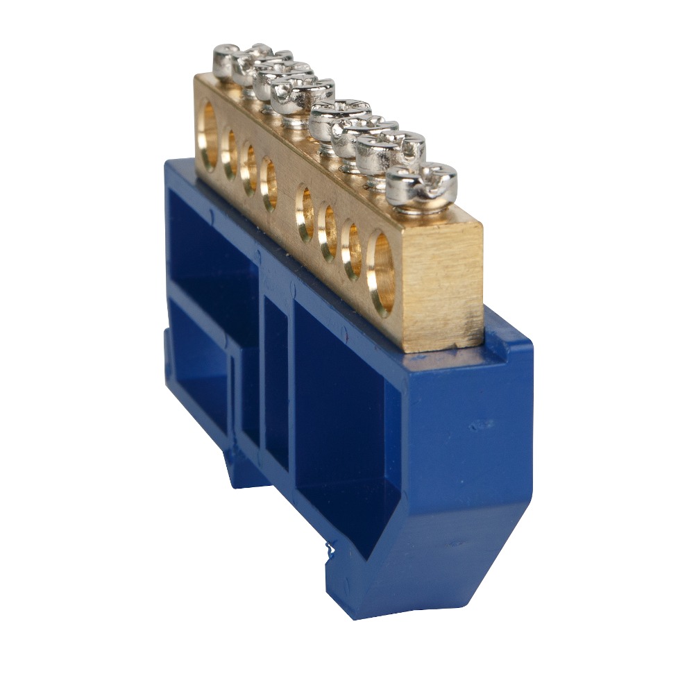 

Шина КЭАЗ 277840 нулевая с изолятором OptiKit BB-D-N-DIN-12-6х9-синий, 277840