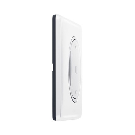 

Выключатель Legrand 067646 Celiane with NETATMO, беспроводной рольставней, белый, рамка белый глянец, 067646