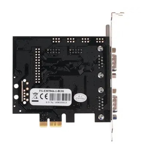 

Контроллер расширения Espada FG-EMT04A-1-BU01 PCI-Ex1, 4xCOM9M (OEM), FG-EMT04A-1-BU01