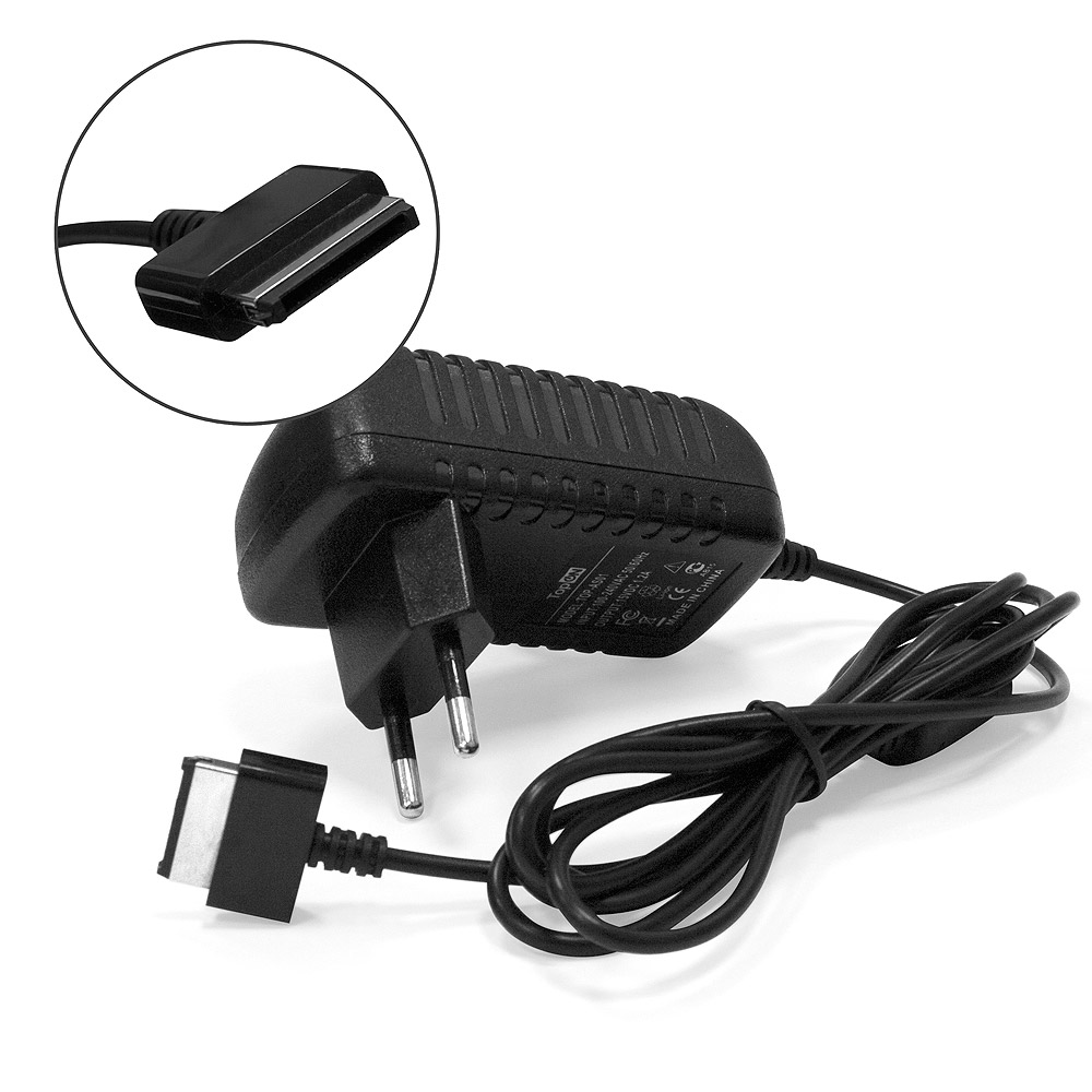 

Адаптер питания TopOn TOP-AS01 для планшета Asus Eee Pad Transformer TF700T, TF502, TF300, PadFone A66 Series. 15V 1.2A (Asus 40-Pin) 18W. PN: AD8275,, TOP-AS01