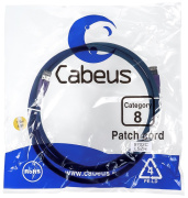 фото Кабель патч-корд Cabeus PC-SSTP-RJ45-Cat.8-1.5m-LSZH