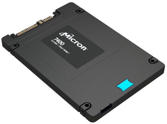 

Накопитель SSD 2.5'' Micron MTFDKCC1T6TFC-1AZ1ZABYY 7400 MAX 1.6TB NVMe U.3 (15mm) PCIe NVMe Gen4 1x4 v1.4 3D TLC 6500/2200MB/s IOPS 430K/224K MTTF 2М, MTFDKCC1T6TFC-1AZ1ZABYY