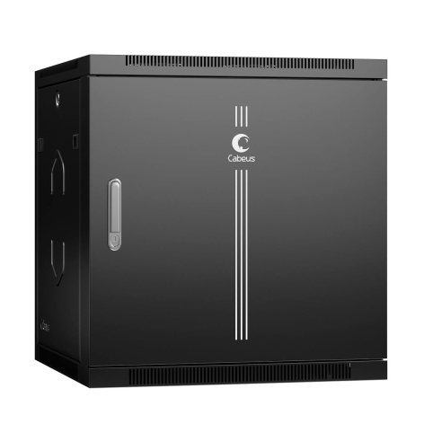 фото Шкаф настенный 19", 12U Cabeus SH-05F-12U60/45m-R-BK в Красноярске