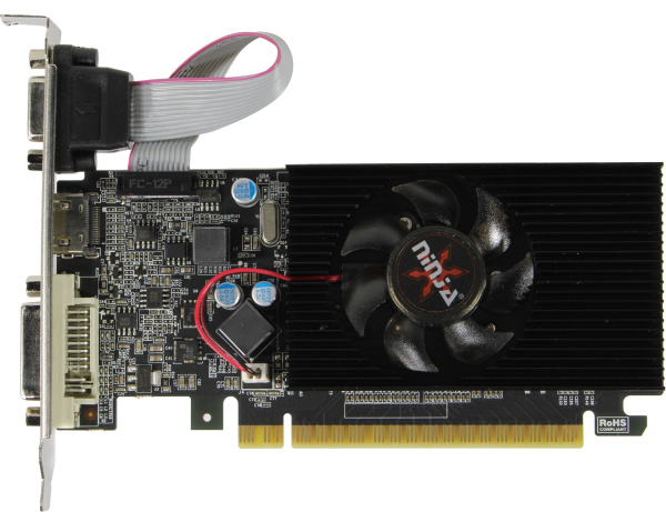 Изображение товара Видеокарта Sinotex GeForce GT 610 Ninja PCI-E начального уровня для игр и мультимедиа