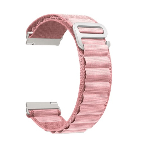 Изображение товара Ремешок для смарт-часов Lyambda NAVI нейлоновый универсальный 20 мм розовый