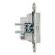 фото Розетка без заземления  IEK SK-R13-10-K01