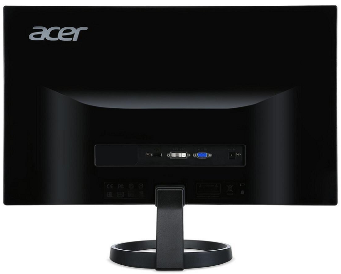 

Монитор 23,8" Acer R240HYbidx UM.QR0EE.026 1920x1080, 4ms, 178°/178°, 250nits, IPS, VGA, DVI, HDMI, колонки 1,5Wx2, 1000:1, black, R240HYbidx