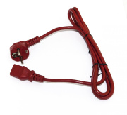 фото Кабель питания Hyperline PWC-IEC13-SHM-1.8-RD